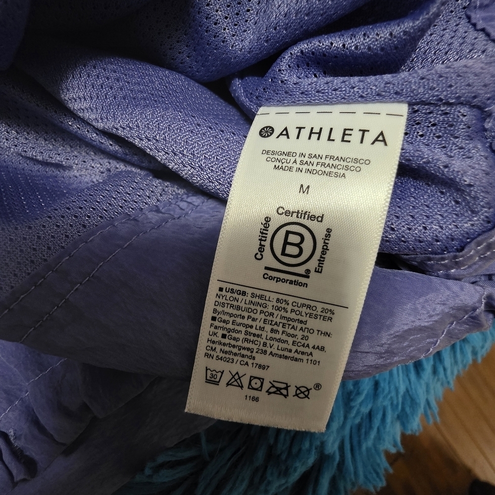 Athleta Arrival Jacket In Dark Adonis Blue/Purple Size M - Picture 10 of 12